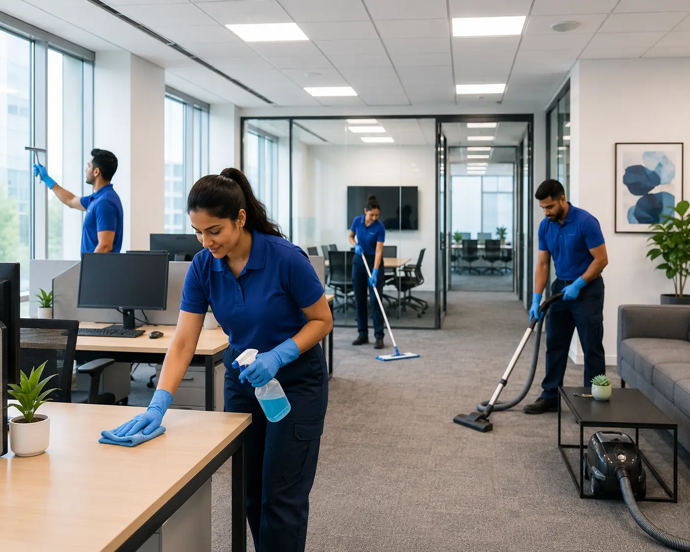 Corporate offices cleaning