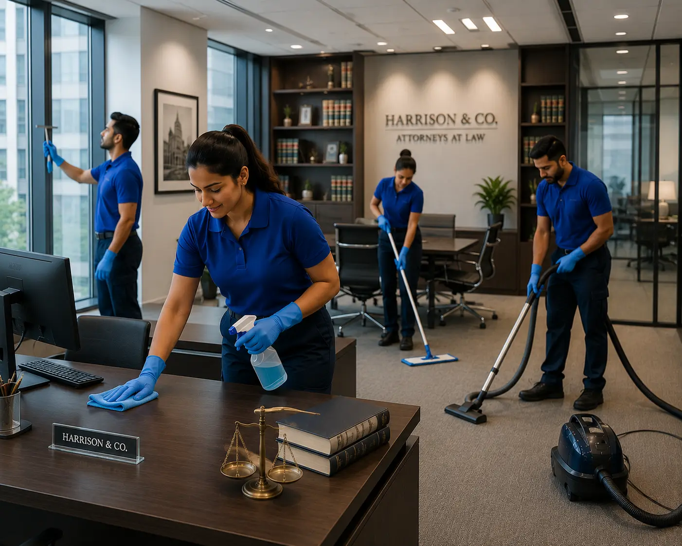 Professional offices cleaning