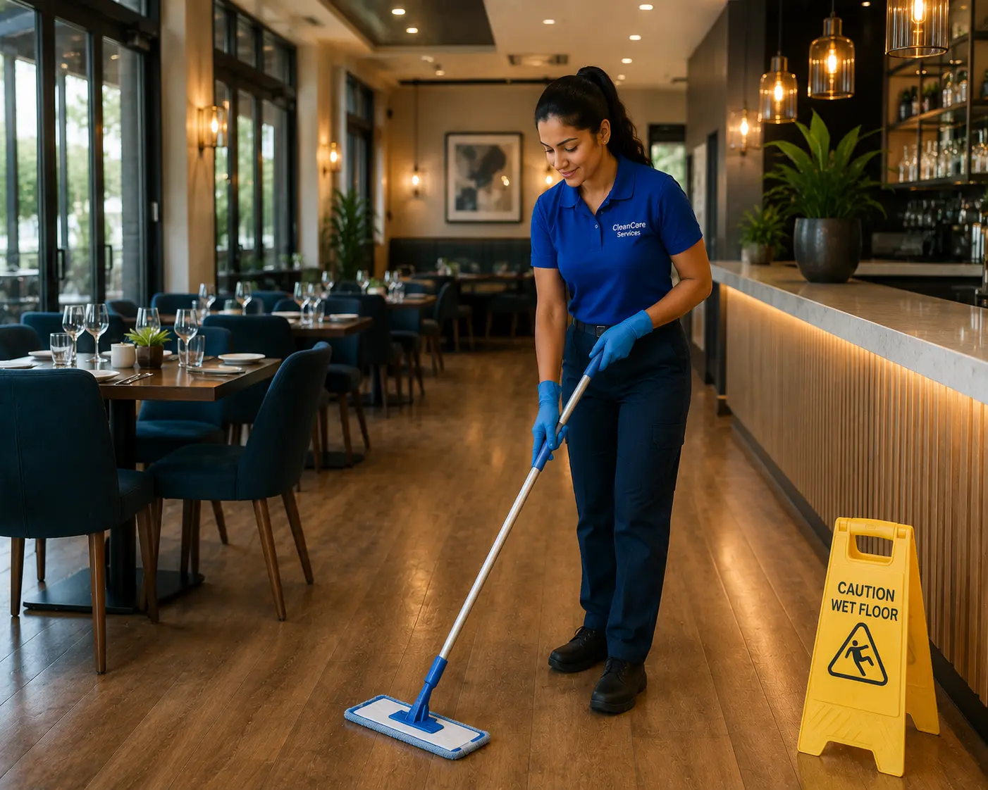 Restaurants and hospitality cleaning