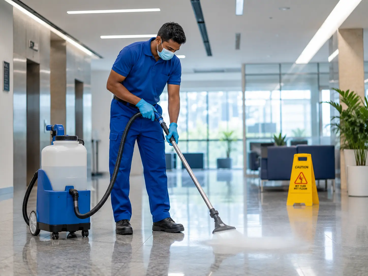 Deep cleaning and disinfection