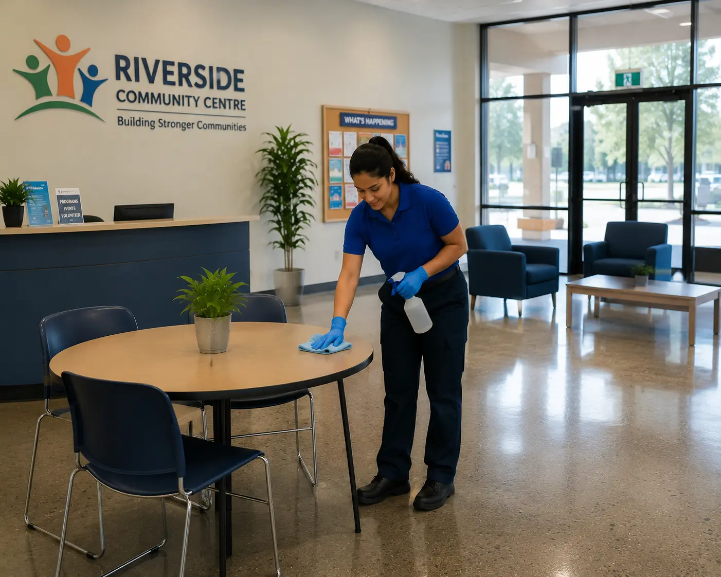 Community centres cleaning